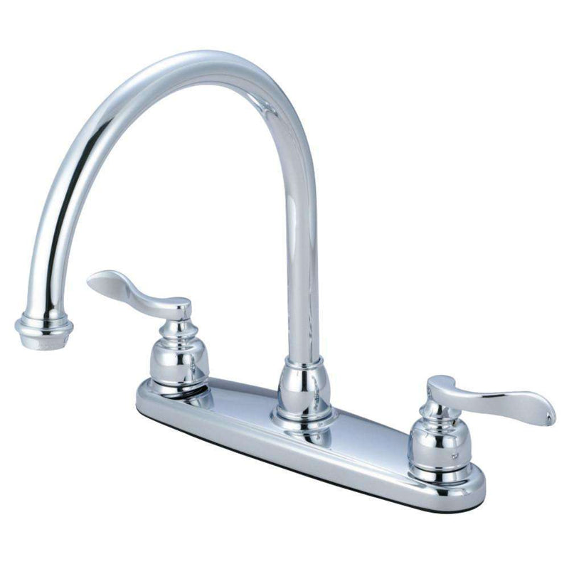 Kingston Brass KB8791NFLLS Centerset Kitchen Faucet