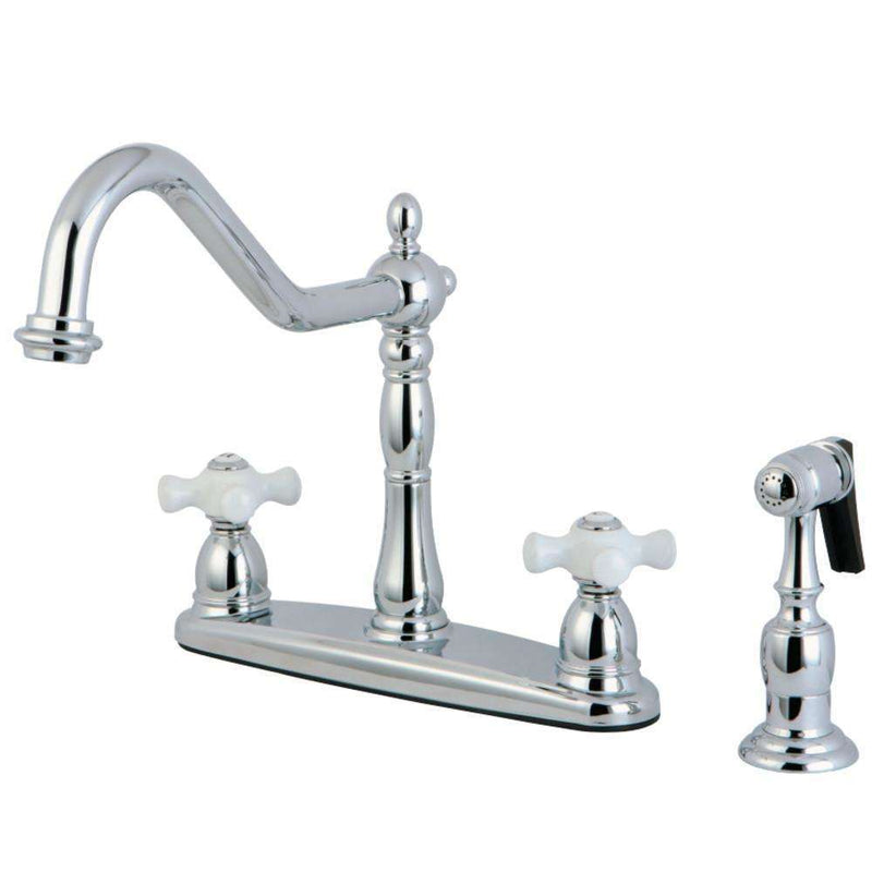 Kingston Brass KB1751PXBS Centerset Kitchen Faucet