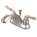 Kingston Brass KB2629 4 in. Centerset Bath Faucet/ Brass