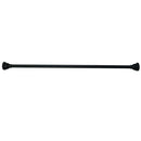 Kingston SR115 72" Tension Shower Rod W/ Decorative Flange