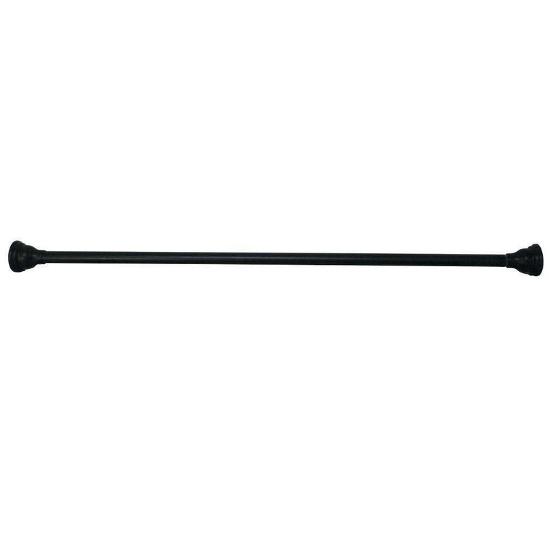 Kingston SR115 72" Tension Shower Rod W/ Decorative Flange