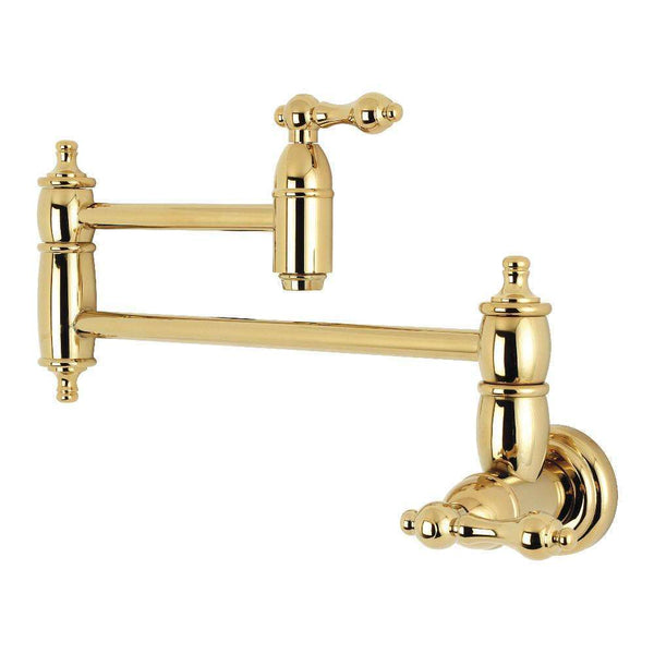 Kingston KS3102AL Restoration Wall Mount Pot Filler K Faucet