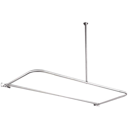 Kingston Brass CC3131 Shower Rod, Polished Chrome