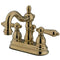 Kingston Brass KB1602ALB 4 in. Centerset Bath Faucet Brass