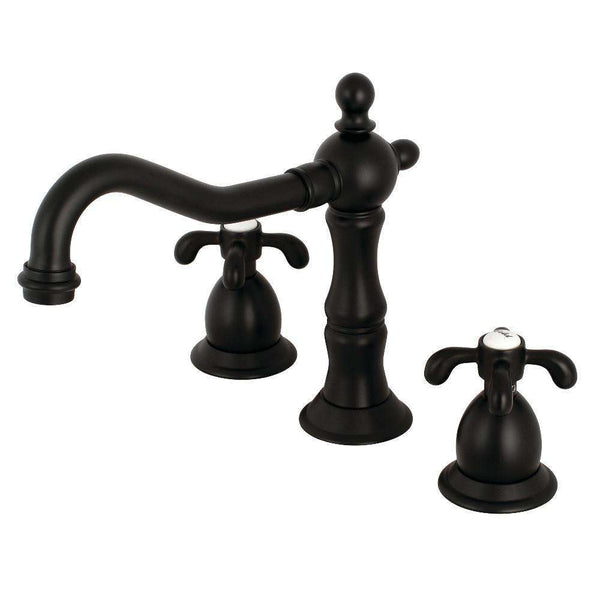 Kingston Brass KS1970TX 8 in. Wsp Bath Faucet, Matte Black