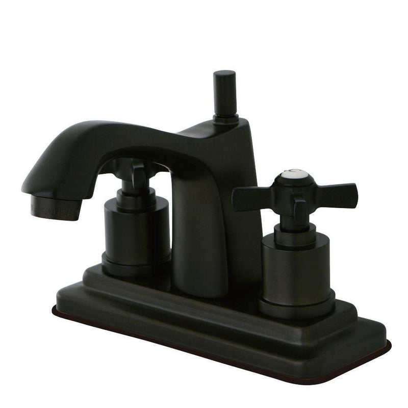 Kingston Brass KS8645ZX 4 in. Centerset Bath Faucet Bronze