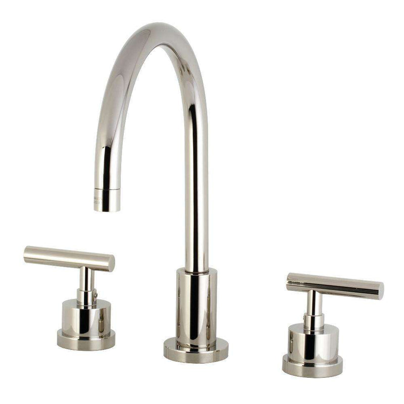 Kingston Brass KS8926CML 8 in. Wsp Bath Faucet Nickel