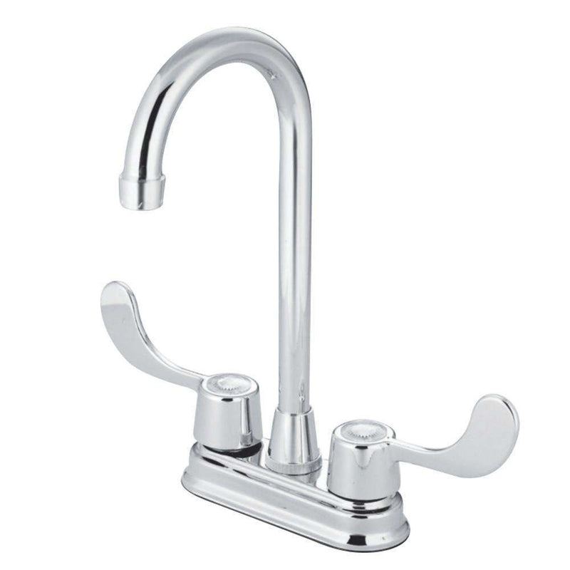 Kingston KB491ADA Magellan 4" Centerset Bar Faucet Blade ADA