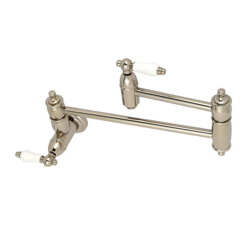 Kingston KS3106PL Restoration Wall Mount Pot Filler K Faucet