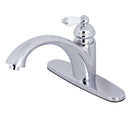 Kingston Brass KS6571PLLS Single-Handle Kitchen Faucet