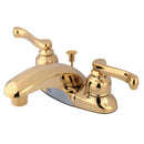 Kingston Brass KB8622FL 4 in. Centerset Bath Faucet Brass