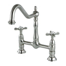 Kingston Brass KS1178BEX 8" Centerset Kitchen Faucet Less