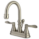 Kingston Brass KS2618DFL 4 in. Centerset Bathroom Faucet