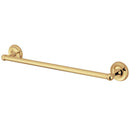 Kingston Brass BA311PB 24" Towel Bar, Polished Brass