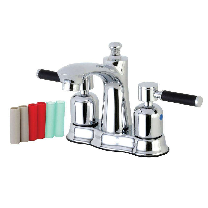 Kingston Brass FB7611DKL 4 in. Centerset Bath Faucet