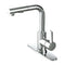 Kingston Brass LS2711CTL Sg-Hnd Kitchen Faucet W/ Pull-Out