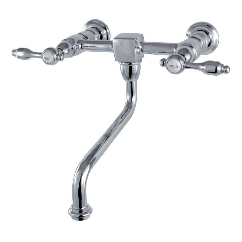 Kingston Brass KS1211TAL Tudor Wall Mount Bath Faucet