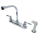 Kingston Brass KB2751KL Centerset Kitchen Faucet