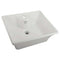 Kingston Brass EV4049 Vessel Sink, White