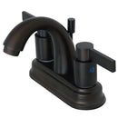 Kingston Brass KB8615NDL 4 in. Centerset Bath Faucet Bronze