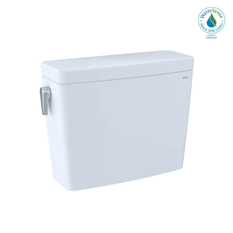 TOTO Drake Two-Piece Elongated Dual Flush 1.6 and 0.8 GPF Toilet Tank with WASHLET Auto Flush Compatibility, Cotton White ST746SMA