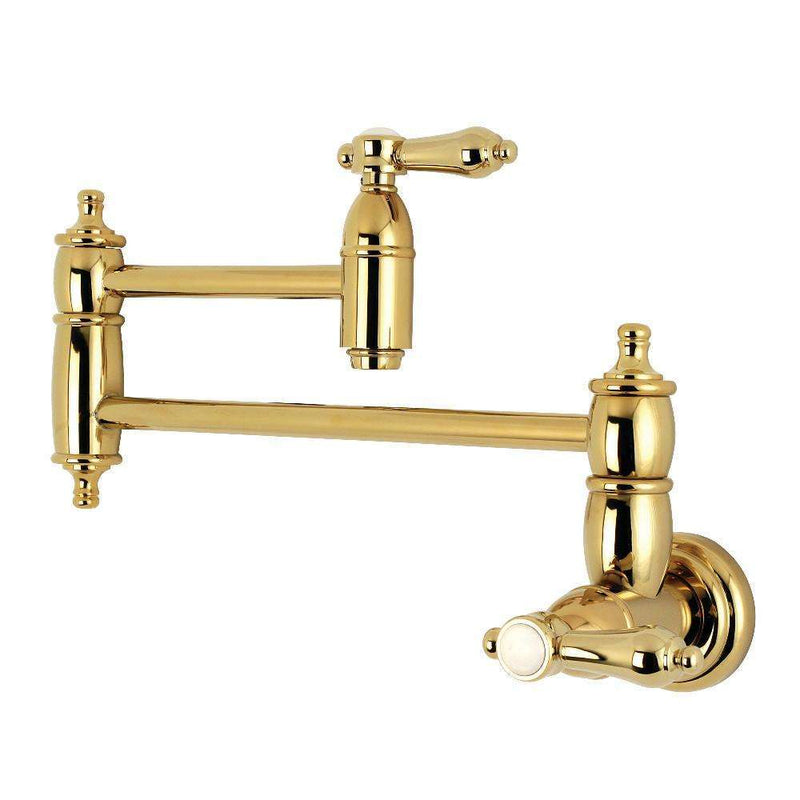 Kingston KS3102BAL Heirloom Wall Mount Pot Filler K Faucet