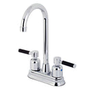 Kingston Brass KB8491DKL Kaiser Bar Faucet, Polished Chrome