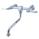 Kingston Brass KS1211PL Wall Mount Bath Faucet