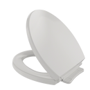 TOTO SoftClose Non Slamming, Slow Close Round Toilet Seat and Lid, Colonial White SS113