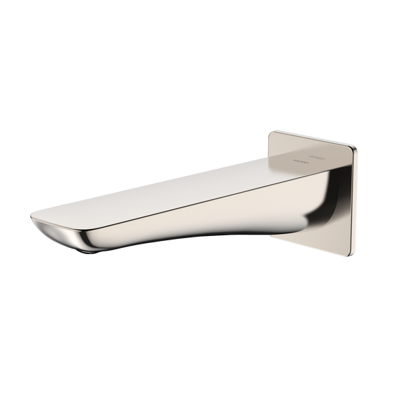 TOTO Modern S Wall Tub Spout, Polished Nickel TBG02001U#PN