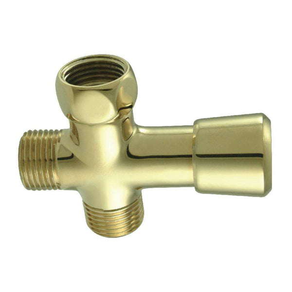 Kingston Brass K161A2 Shower Diverter, Polished Brass