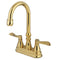 Kingston Brass KS2492DFL NuFrench 4" Bar Faucet Brass