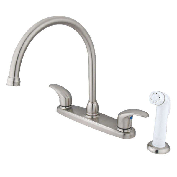 Kingston Brass KB6798LL 8-Inch Centerset Kitchen Faucet