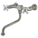 Kingston Brass KS1218PX Wall Mount Bathroom Faucet