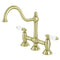 Kingston KS3782PL Restoration Kitchen Bridge Faucet