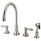 Kingston Brass KS2798ALBS Widespread Kitchen Faucet