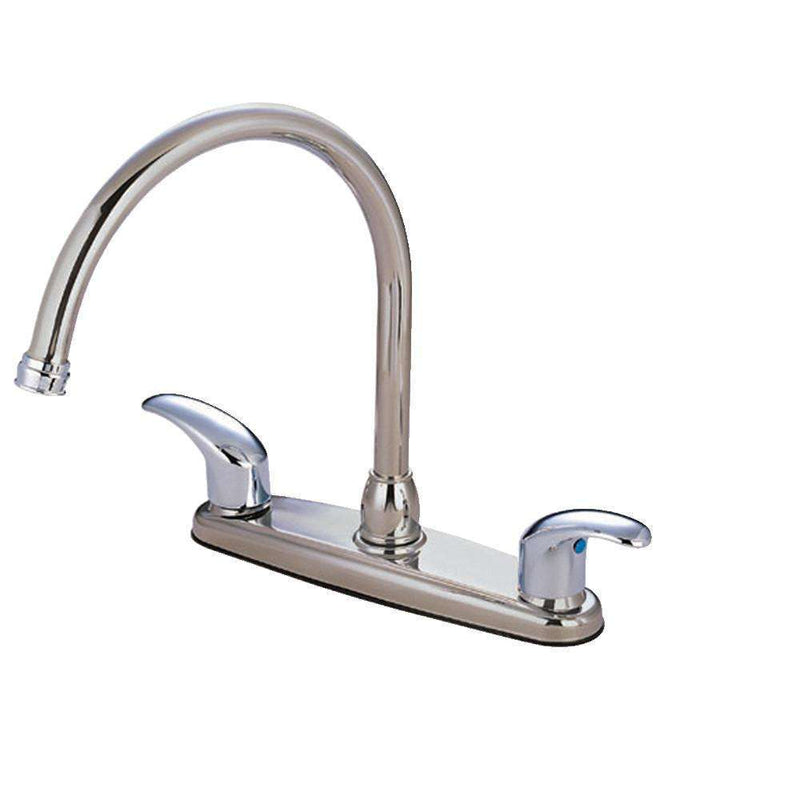 Kingston Brass KB6797LL 8" Centerset Kitchen Faucet