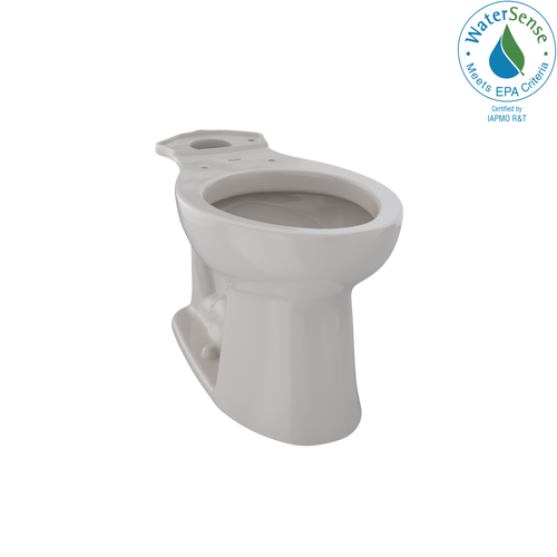 TOTO Entrada Universal Height Elongated Toilet Bowl, Sedona Beige C244EF#12