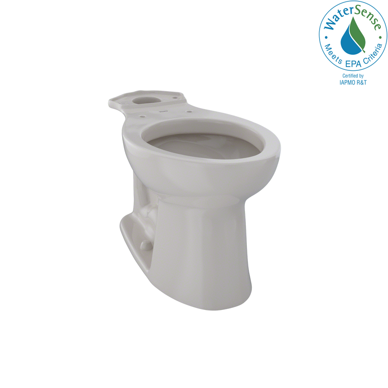 TOTO Entrada Universal Height Elongated Toilet Bowl, Sedona Beige C244EF