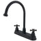 Kingston Brass KB3745AX Centerset Kitchen Faucet Bronze