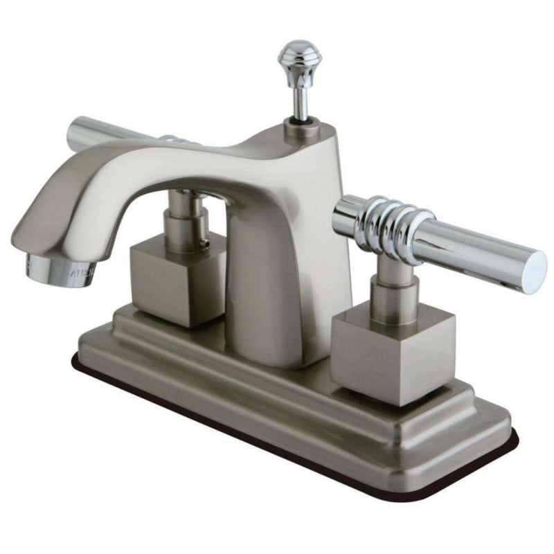 Kingston Brass KS8647QL 4 in. Centerset Bath Faucet