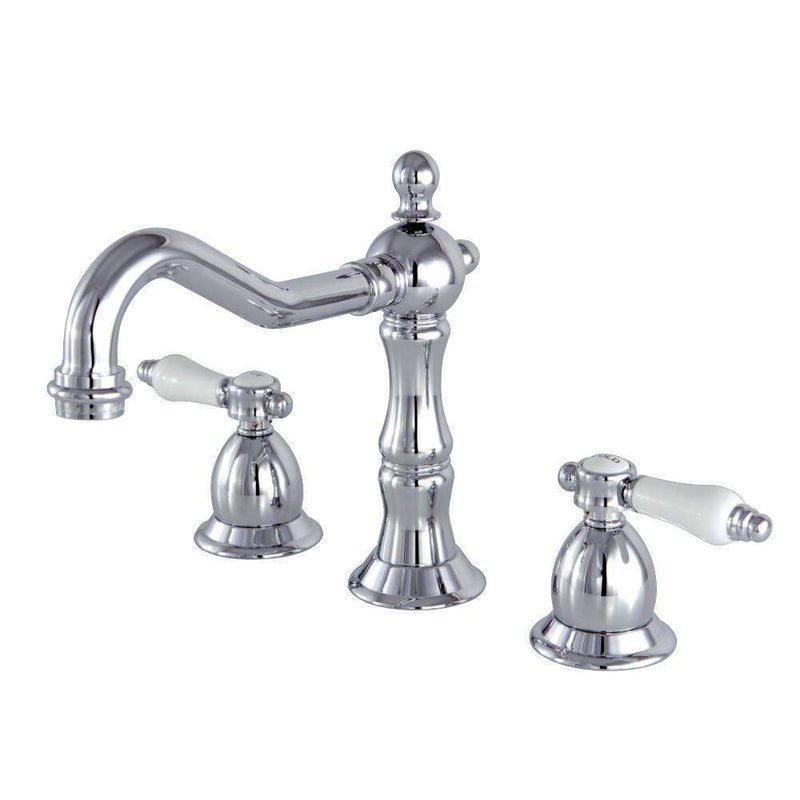 Kingston Brass KS1971BPL 8 in. Widespread Bath Faucet