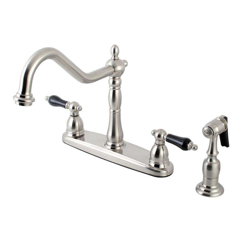 Kingston Brass KB1758PKLBS Centerset Kitchen Faucet