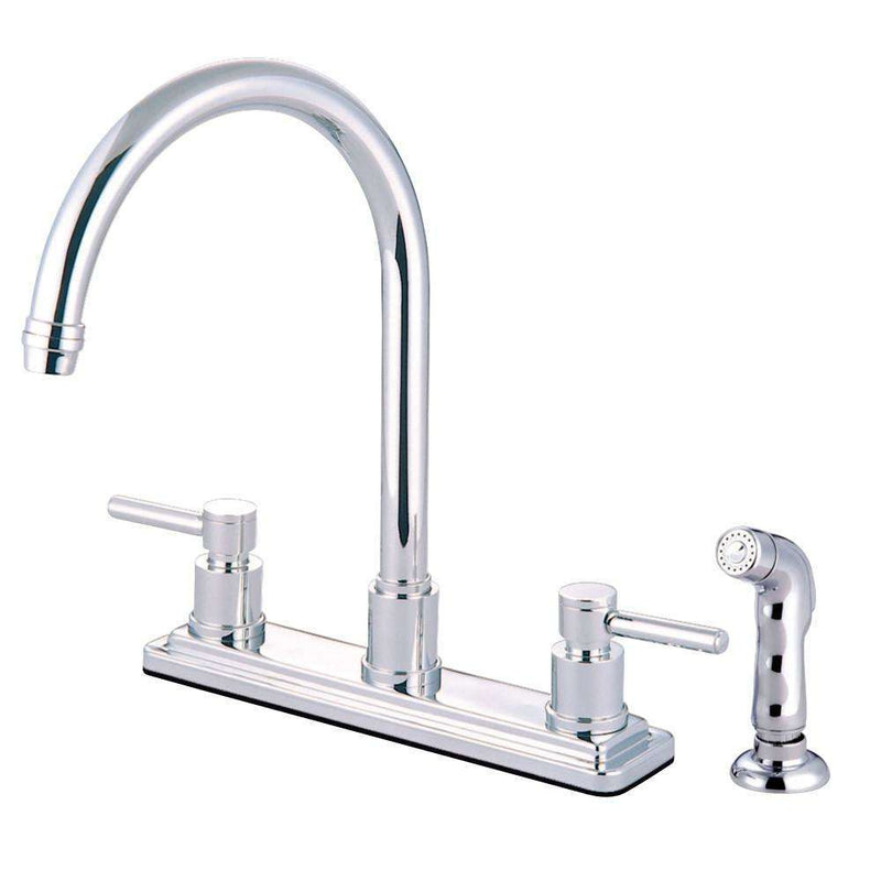 Kingston Brass KS8791DL Centerset Kitchen Faucet