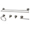 Kingston Brass BAH821330478SN 5-Piece Bathroom Accs Set