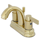 Kingston Brass KB8612NDL 4 in. Centerset Bath Faucet Brass