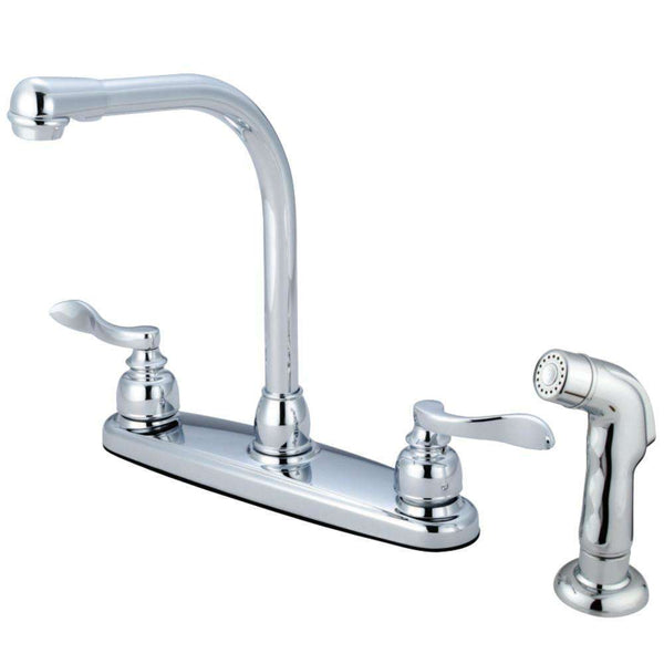 Kingston Brass KB8751NFLSP Centerset Kitchen Faucet