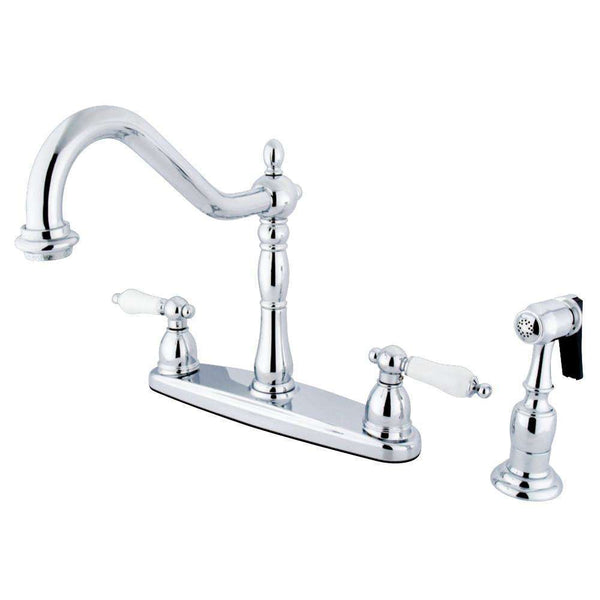 Kingston Brass KB1751PLBS Centerset Kitchen Faucet