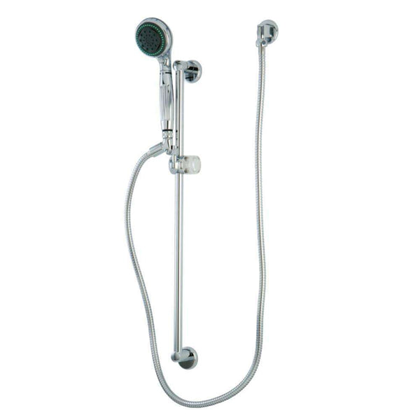 Kingston Brass KSK1801W1 Shower Combo, Polished Chrome