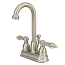 Kingston Brass KB3618AL 4 in. Centerset Bathroom Faucet